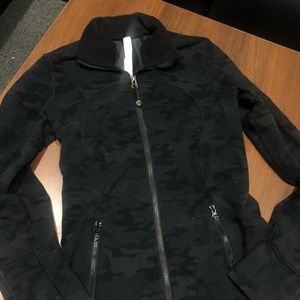 Black Camouflage Lululemon Jacket
